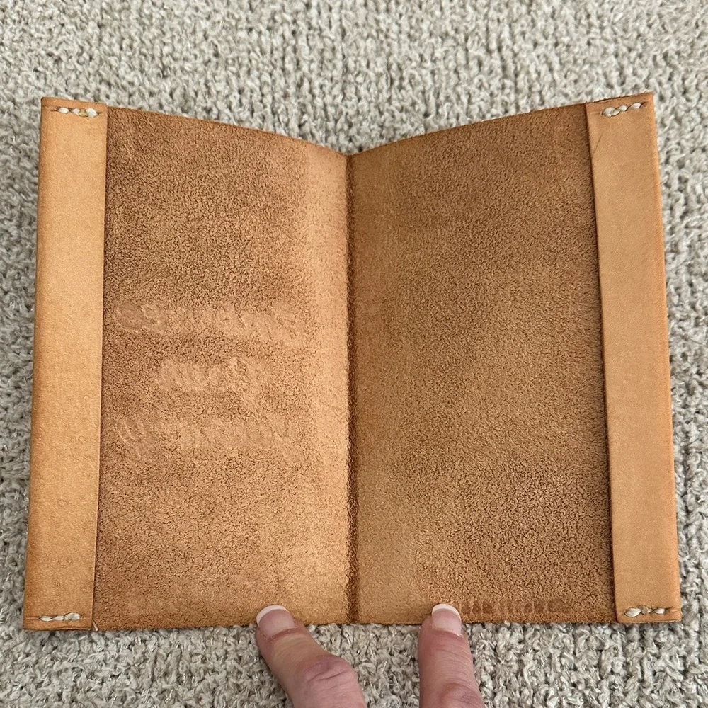 Faithbox Tan Leather Journal